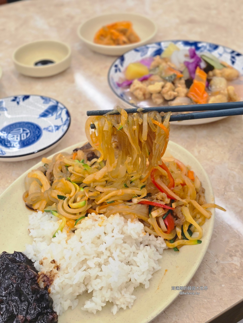 中華料理,炒碼麵,炸醬麵,糖醋肉,釜山,釜山旅行,釜山旅遊,釜山美食,釜山自由行,釜山遊／宿,韓國,韓國旅行,韓國旅遊,韓國美食,韓國自由行 @Helena's Blog