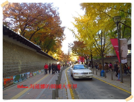 德壽宮,景點,楓葉,石牆路,銀杏,韓國,首爾 @Helena's Blog