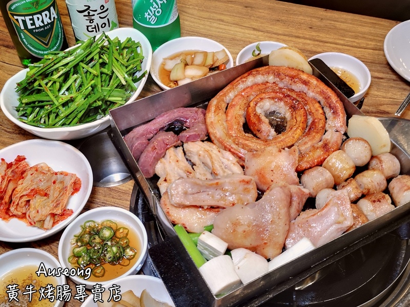 數碼媒體城站,數碼媒體城美食,美食,韓國,韓國旅行,首爾,首爾美食,黃牛烤腸 @Helena's Blog